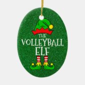 Volleybal Elf Ornament (Voorkant)