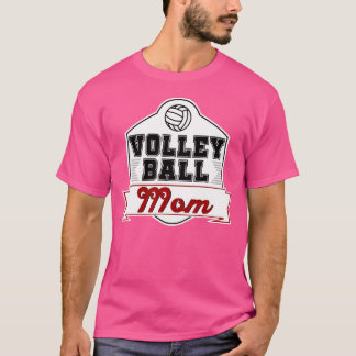 Volleybal en volleybal moeder met grappige volleyb t-shirt