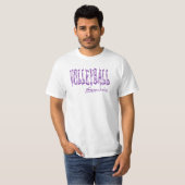 Volleybal Essentials (paars) T-shirt (Voorkant volledig)