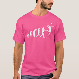 Volleybal Evolution Beachvolleybal Team Zomer T-shirt