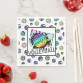 Volleybal Feestje Servet (Insitu)