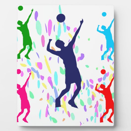 VOLLEYBAL FOTOPLAAT (Voorkant)