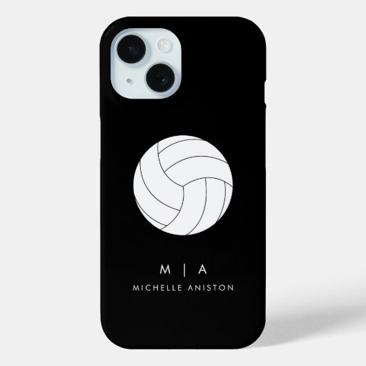 Volleybal Gepersonaliseerd Case-Mate iPhone Case (Achterkant)