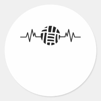 Volleybal Grappig Beachvolleybal Hart Sport Gift Ronde Sticker