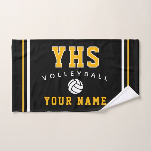 Volleybal Icoon, Aangepaste Naam & School, Team Ca Handdoek (Handdoek)