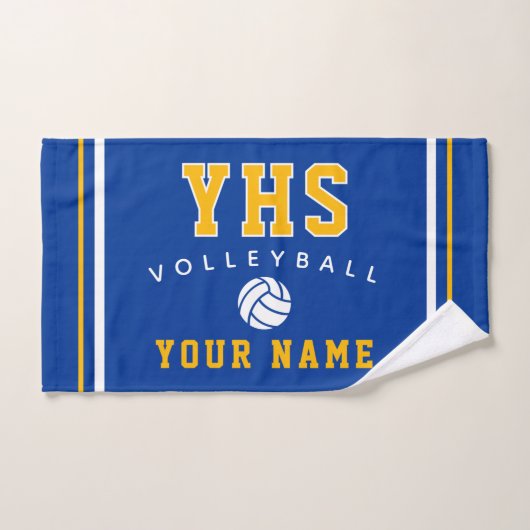 Volleybal Icoon, Aangepaste Naam & School, Team Ca Handdoek (Handdoek)