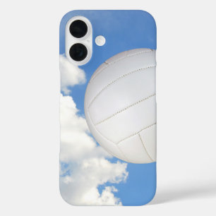 Volleybal In Blauwe Lucht iPhone 16 Hoesje