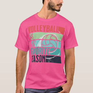  volleybal in nood is mijn favoriete saso t-shirt
