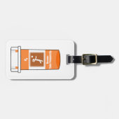 Volleybal Is Mijn Drug Bagagelabel (Voorkant horizontaal)