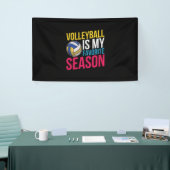 Volleybal Is Mijn Favoriete Seizoen Spandoek (Beurs)