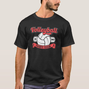 Volleybal is mijn favoriete seizoen voor mannen vr t-shirt