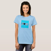 volleybal is mijn leven t-shirt (Voorkant volledig)