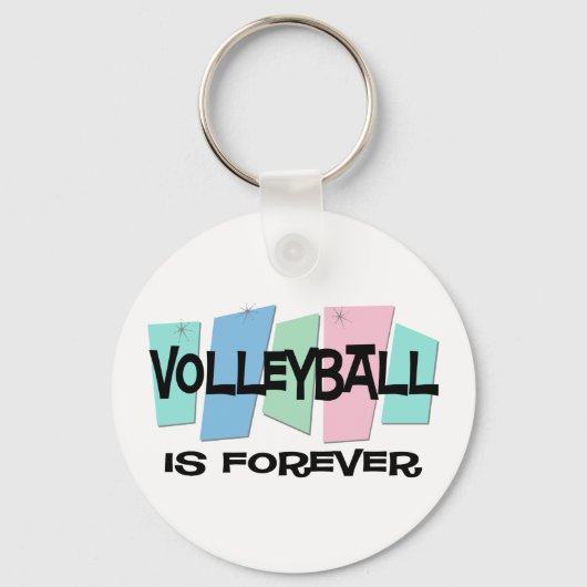 Volleybal is voor altijd sleutelhanger (Voorkant)
