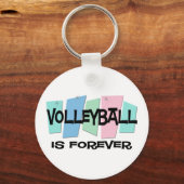 Volleybal is voor altijd sleutelhanger (Voorkant)