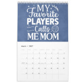 Volleybal junkie inspiraties kalender (Mar 2027)