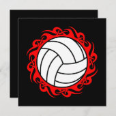 volleybal kaart (Voorkant / Achterkant)