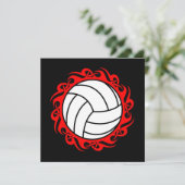 volleybal kaart (Staand voorkant)