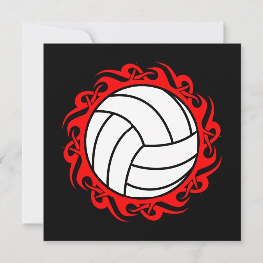 volleybal kaart (Voorkant)