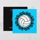 volleybal kaart (Voorkant / Achterkant)