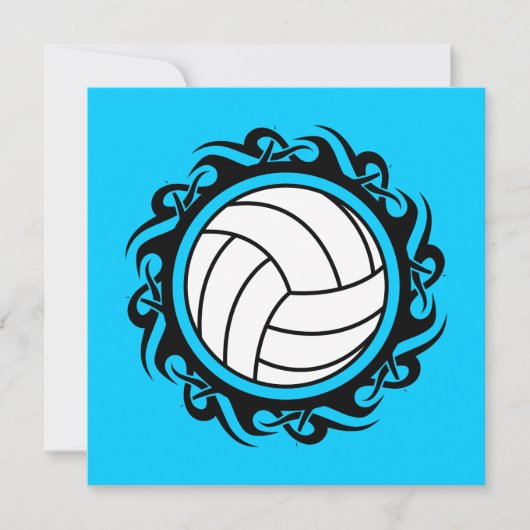 volleybal kaart (Voorkant)