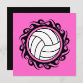 volleybal kaart (Voorkant / Achterkant)