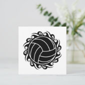 volleybal kaart (Staand voorkant)