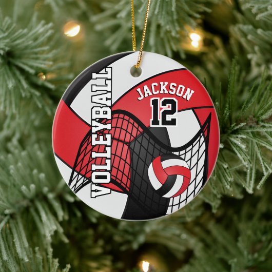 Volleybal 🏐 💖 keramisch ornament (Boom)