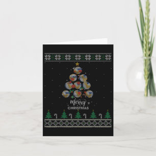 Volleybal Kerstboom Kerstcadeau voor Volleybal Kaart