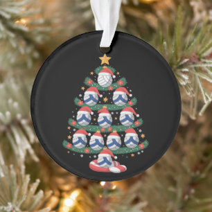 Volleybal Kerstboom Lichtjes Sportspeler  Ornament