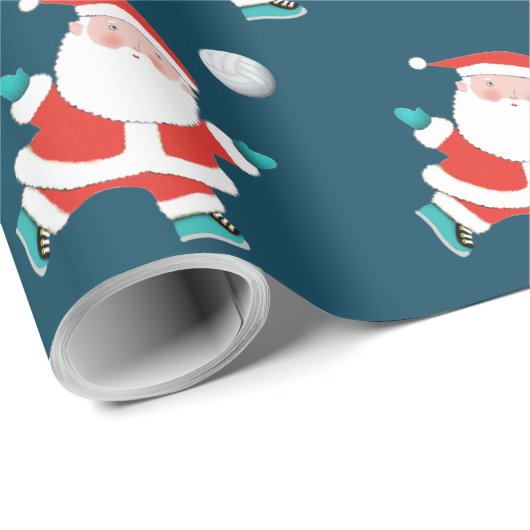 Volleybal kerstcadeau inpakpapier (Rol Hoek)