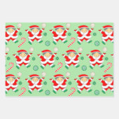 Volleybal Kerstcadeau Inpakpapier Vel (Voorkant)