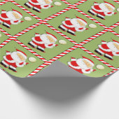 Volleybal Kerstmis Cadeaupapier (Hoek)