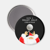 Volleybal Kerstmis Kousen Stuffer Magneet (Voorkant / Achterkant)