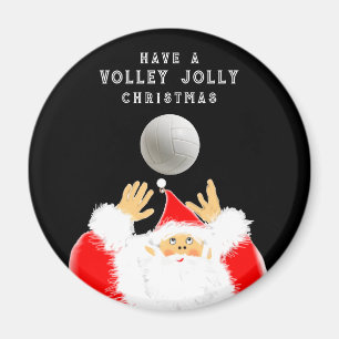 Volleybal Kerstmis Kousen Stuffer Magneet