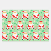 Volleybal Kerstmis Vakantie Cadeauverpakking Papie Inpakpapier Vel (Voorkant)