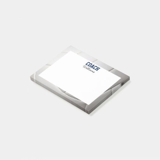 Volleybal Kijk Aangepaste coach Post-it® Notes (Schuin)