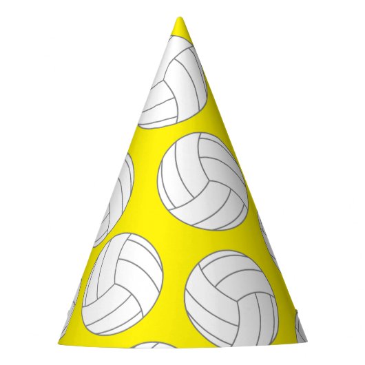 Volleybal kinderen Birthday Party Sports Feesthoedjes (Voorkant)