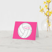 Volleybal kinderen Birthday Party Sports Kaart (Gele Bloem)