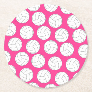 Volleybal kinderen Birthday Party Sports Ronde Kartonnen Onderzetter