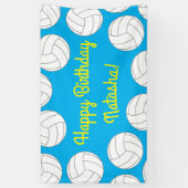 Volleybal kinderen Birthday Party Sports Spandoek (Verticaal)
