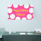 Volleybal kinderen Birthday Party Sports Spandoek (Beurs)