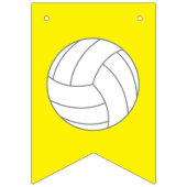 Volleybal kinderen Birthday Party Sports Vlaggetjes (Tweede vlag)