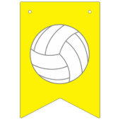 Volleybal kinderen Birthday Party Sports Vlaggetjes (Derde vlag)