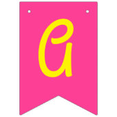 Volleybal kinderen Birthday Party Sports Vlaggetjes (Derde vlag)