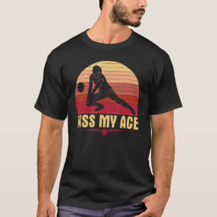 Volleybal Kiss Mijn Ace Volleybal Speler Coach ID T-shirt