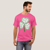 Volleybal Klaverblad Happy St Patrick's Day Sport T-shirt (Voorkant volledig)