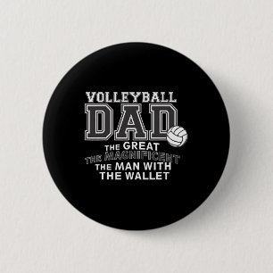 Volleybal Kleding - Volleybal Papa Ronde Button 5,7 Cm