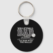 Volleybal Kleding - Volleybal Papa Sleutelhanger (Voorkant)