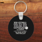 Volleybal Kleding - Volleybal Papa Sleutelhanger (Voorkant)
