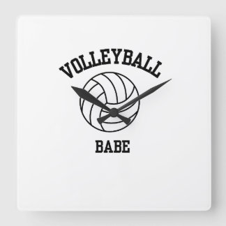 Volleybal Kunst Wandklok